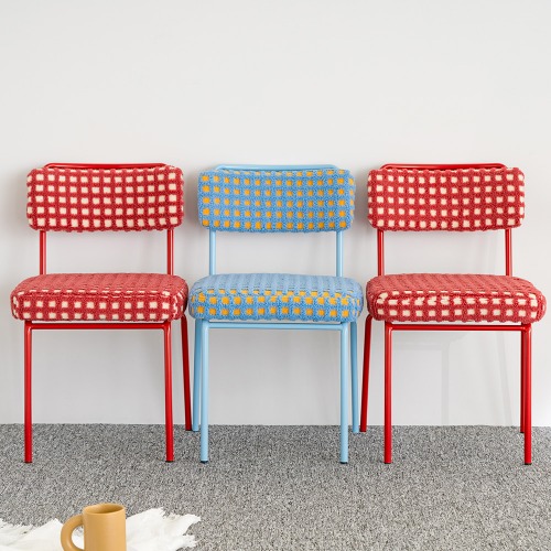 영가구디어 패브릭 철제 디자인 인테리어 카페 의자