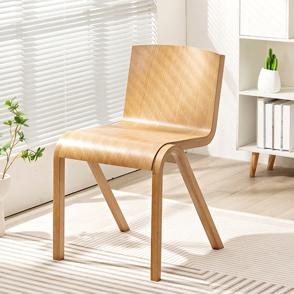 영가구[B급상품] 레브 클래식 스칸디나비아 디자인 원목 인테리어 카페 의자