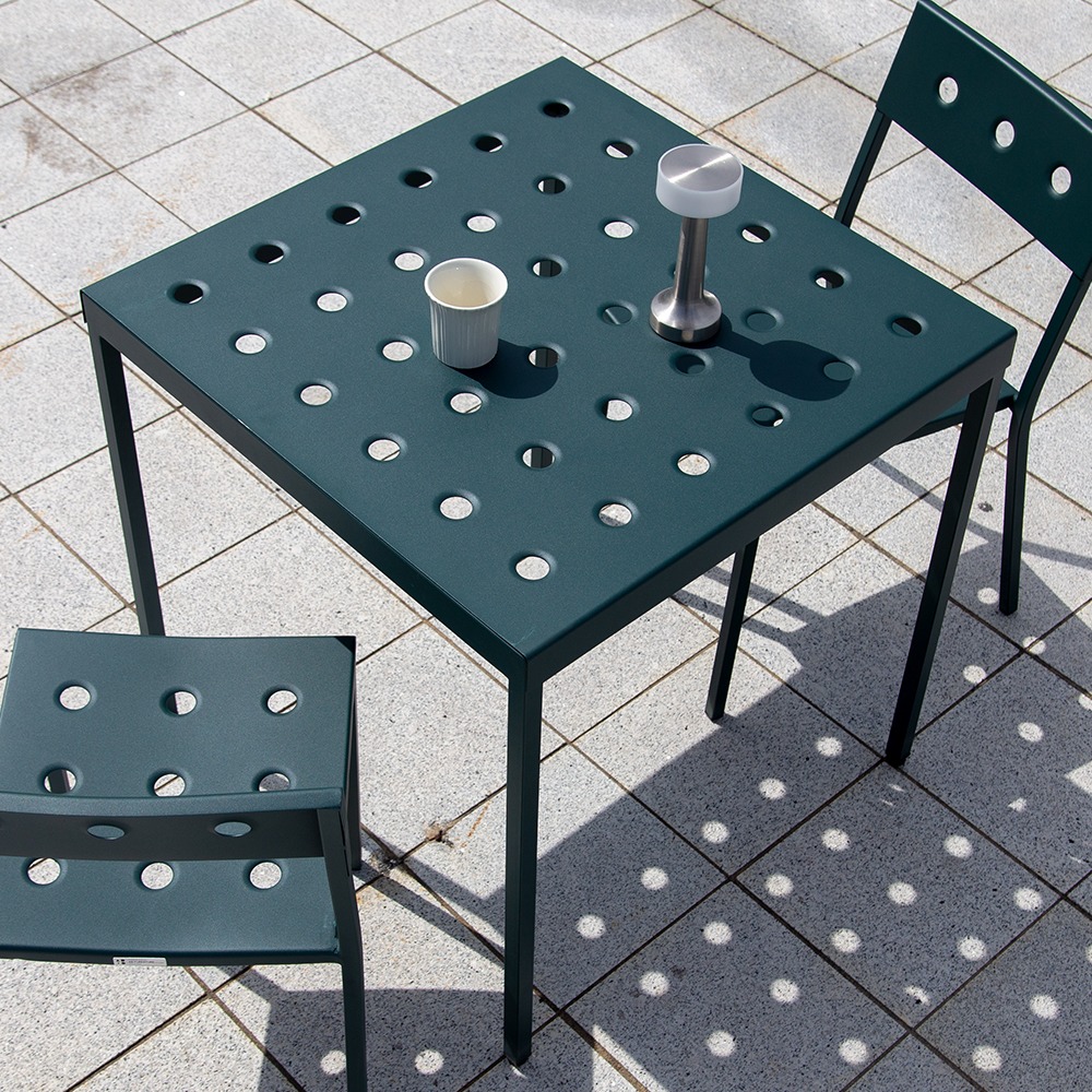 영가구몬테 철제 야외 카페 정원 테라스 야외용 정사각 테이블