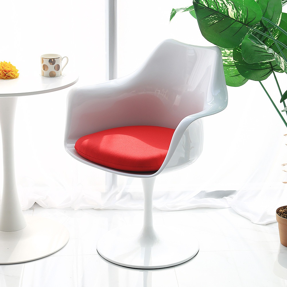 영가구안나 튤립 팔걸이 카페 인테리어 디자인 식탁 의자