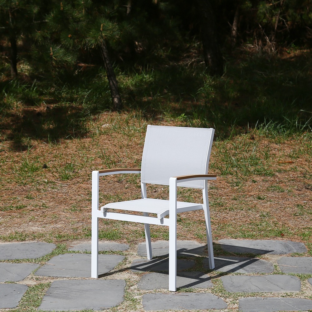 영가구[B급상품]넬프 그라운드 알루미늄 야외 의자